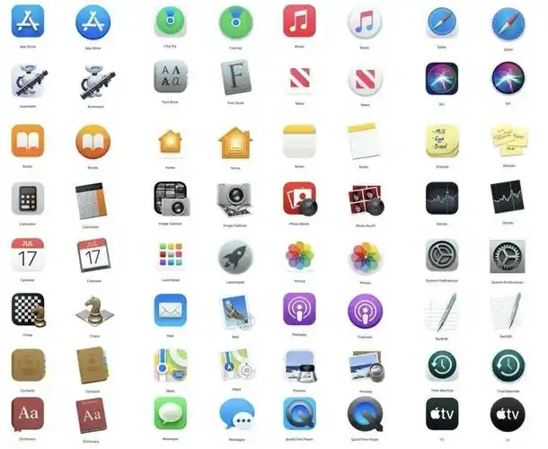 苹果macosbigsur系统对于新拟态风格的探索