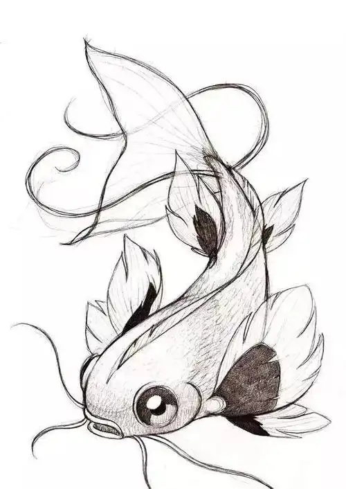 鱼的画法干货喜欢的点赞收藏