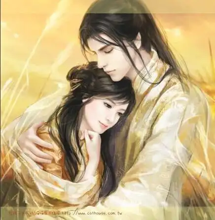 有没有古代一个男子抱着一个女子的动漫图