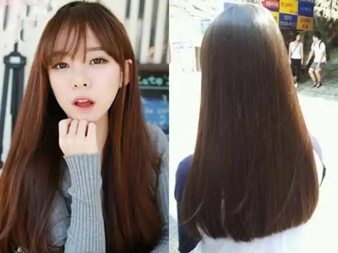 长直发适合什么脸型,中长发图片,发型图片