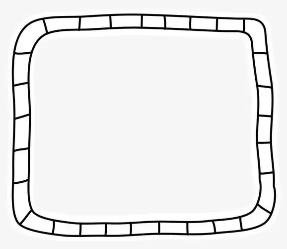 手绘相框素材 卡通手绘线条方框-边框纹理免抠元素-社稷网免抠元素