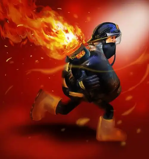 消防战士|插画|商业插画|youyiguangku - 原创作品 - 站酷 (zcool)