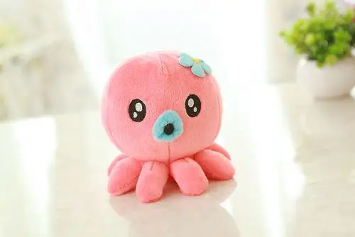 婚庆娃娃八爪鱼 章鱼公仔毛绒玩具小号公仔玩偶公司活动儿童礼品