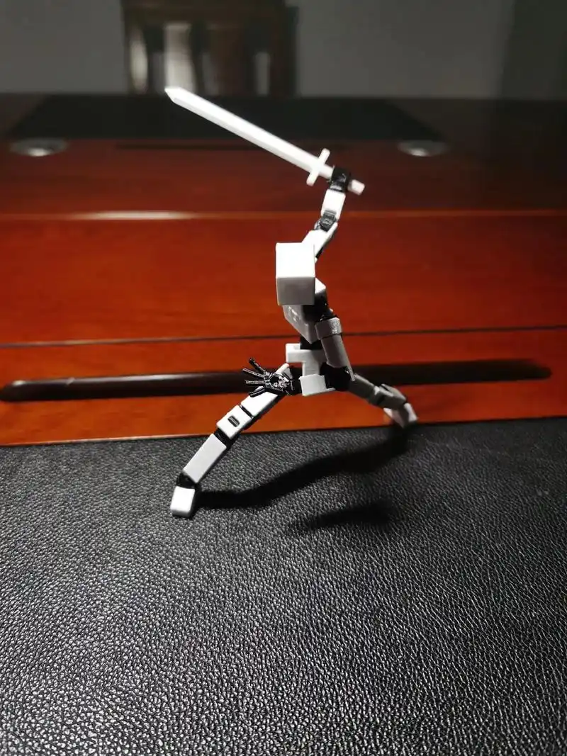 简单的设计超强的可动3d打印模型