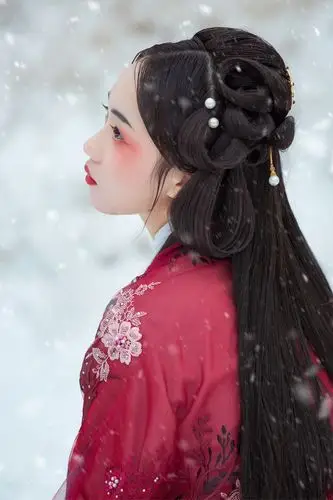 大雪_人像_poco摄影,古风,汉服,人像