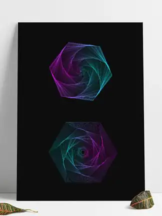 适用于黑色背景的 i>酷 /i> i>炫 /i>ai线性渐变图案