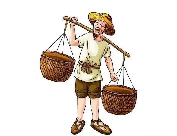 【美文】洪天平|《扁担忆事》