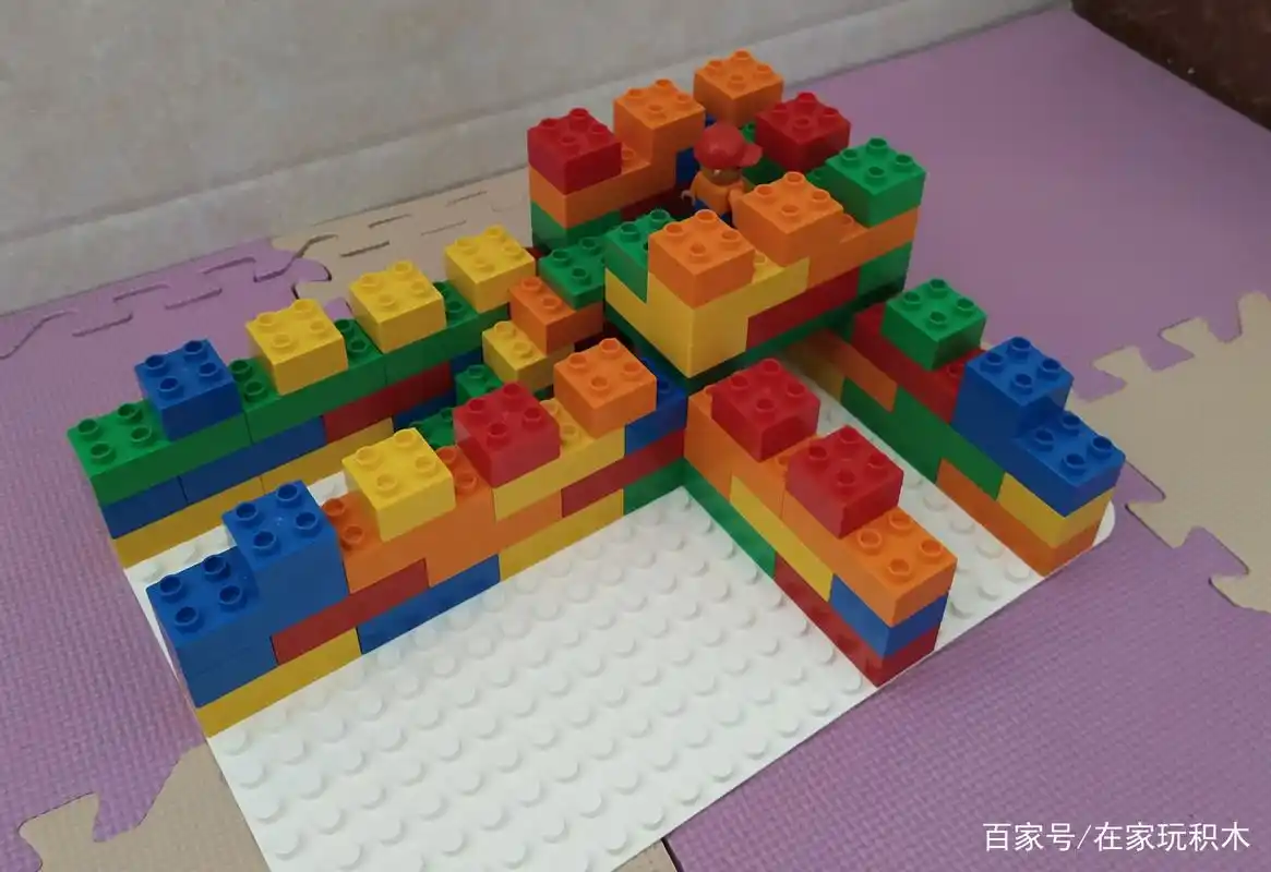 乐高大颗粒积木建筑之中国长城