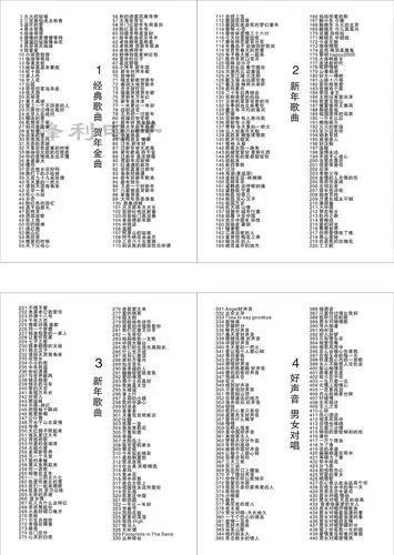 点歌卡点歌单点歌本tf音乐卡点歌内寸卡7200首火爆热销
