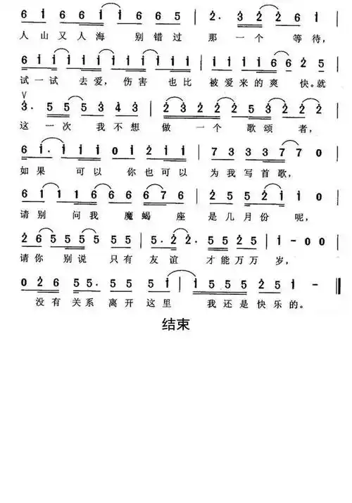狮子座简谱-虫虫乐谱