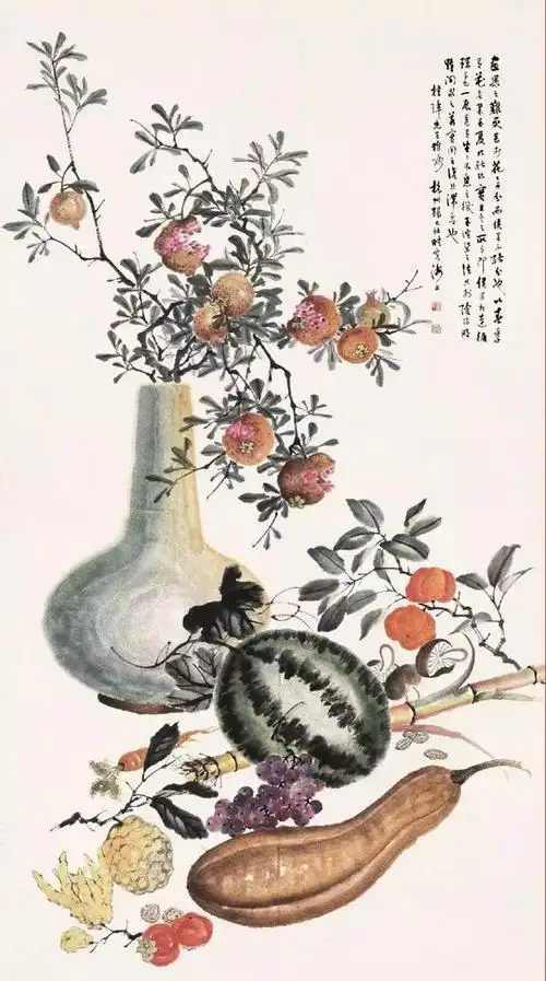 江寒汀张大壮唐云陆逸飞海派花鸟四大家难以超越的小清新