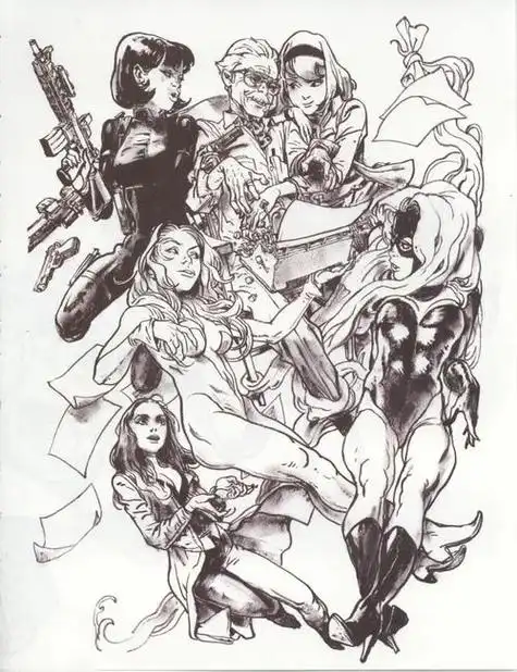 金政基速写 韩国金政基速写