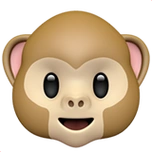 下载猴脸的emoji表情大图