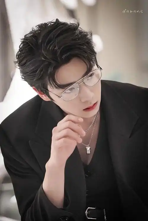 想存图戴眼镜斯文败类的帅哥