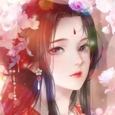 红衣动漫头像女唯美的动漫头像女生红衣高清图片