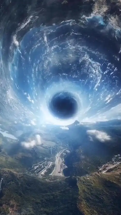 黑洞——时空穿梭,动态壁纸看这里