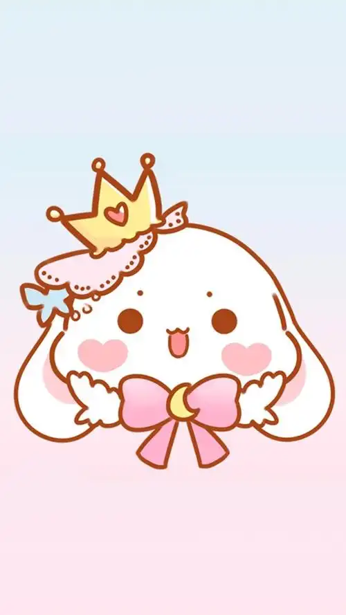 可爱软萌卡通兔子图片手机壁纸