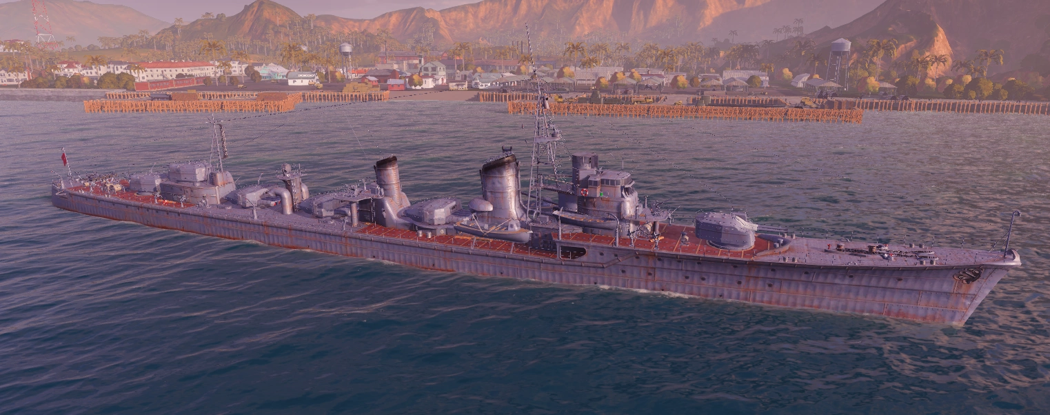 日本二战最强驱逐舰 岛风号真有那么厉害?