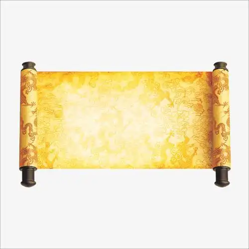 手绘圣旨的简笔画