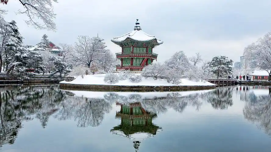 韩国景福宫图片桌面壁纸,风景壁纸,风景,高清,韩国,自然,摄影,壁纸
