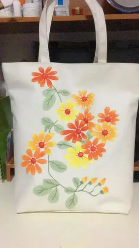 手绘帆布包