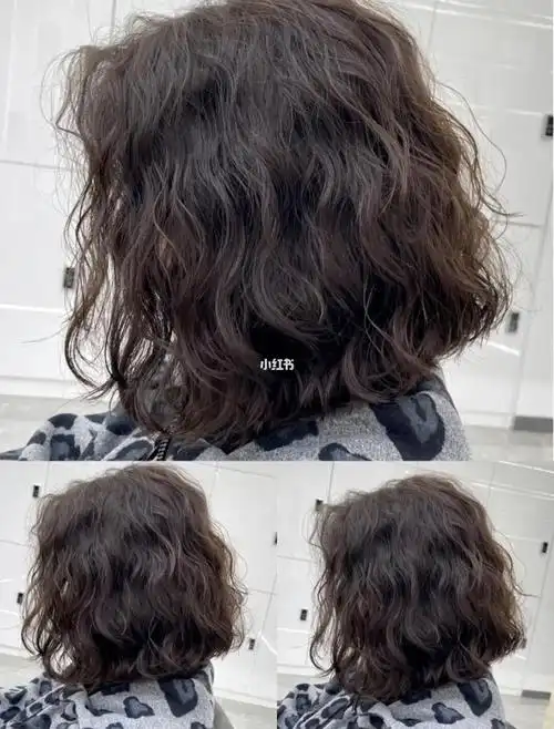 中短发尴尬期必备法式烫发木马卷发量王者