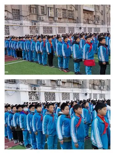 "迎元旦,乐成长"-----新程街小学五年级阳光大课间广播操比赛掠影