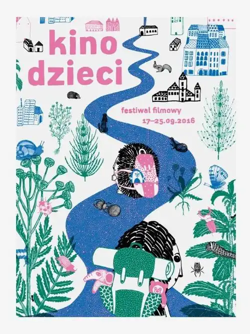 插画形式海报作品,设计感很强!