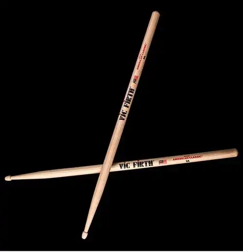 架子鼓鼓棒vic firth鼓棒胡桃木5a 5b 7a爵士鼓vf练习鼓槌vic鼓锤-t