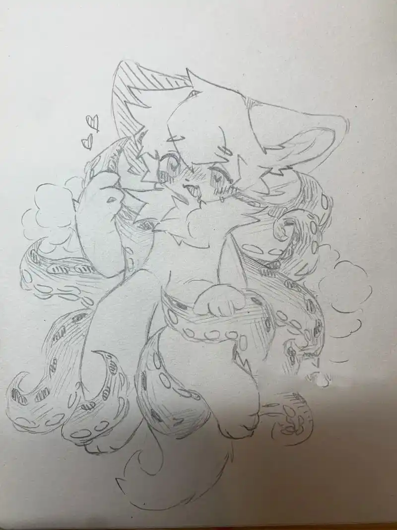 兽设全身动作素材 抱图留名!