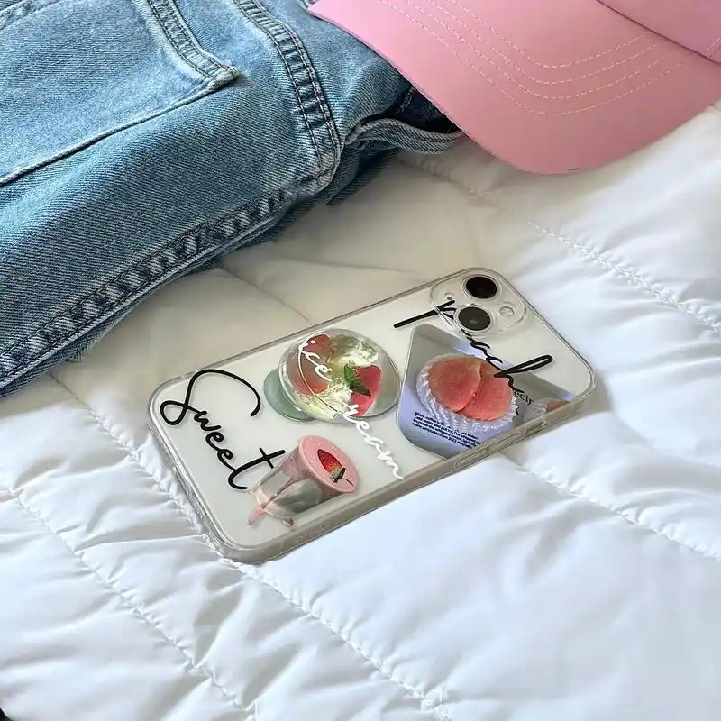 share | 蜜桃手机壳.鞠婧祎同款的壳壳 美女的眼光果然 - 抖音