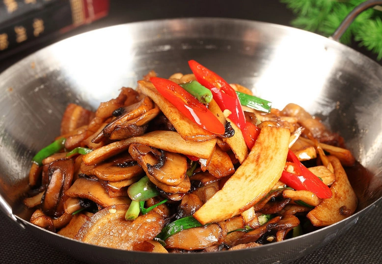 常见的干锅菜——干锅杏鲍菇