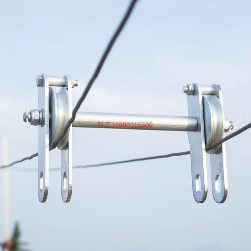 滑索滑车溜索滑轮索道两轮四轮滑车高空吊运运输设备景区滑索配件