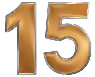 数字15图片