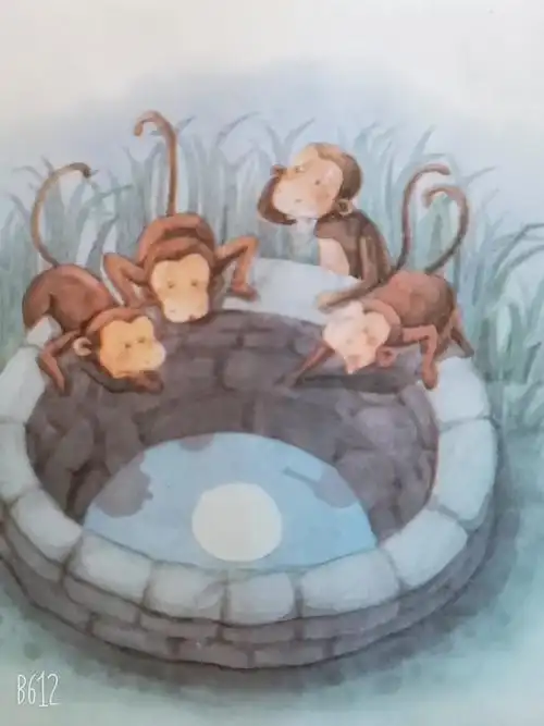 【和大人一起读】亲子共读《猴子捞月亮》第二实验小学一年三班陈禹溪