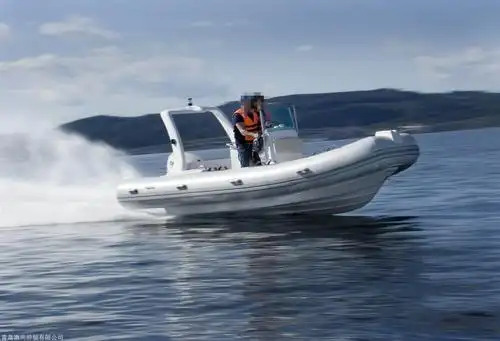渔尚游艇rib580玻璃钢钓鱼艇