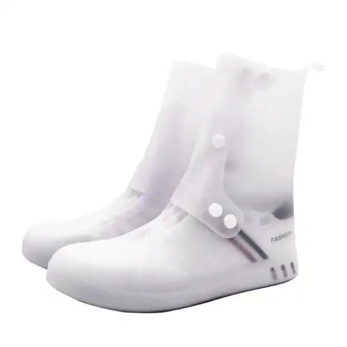 雨鞋套防水雨天鞋套女冬季防雨脚套防滑加厚耐磨成人硅胶下雨雨靴