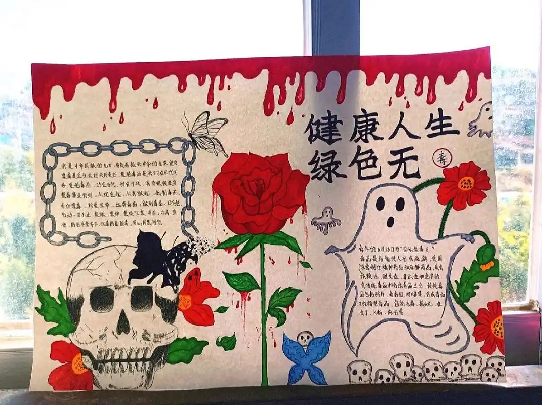 禁毒手抄报