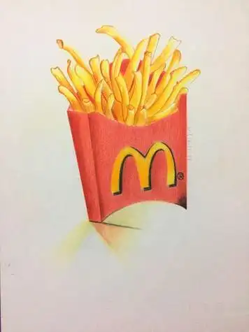 薯条图片简笔画汉堡薯条图片简笔画