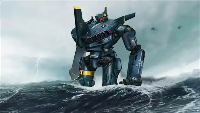 解密环太平洋美国制造的第一台机甲猎人忧蓝罗密欧号