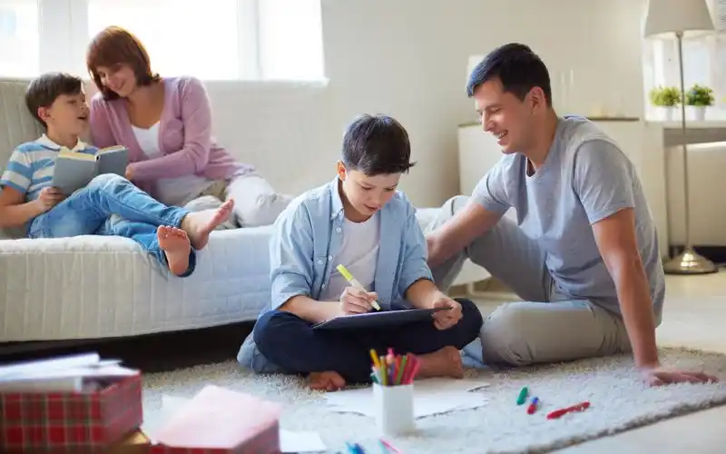 幸福家庭的幸福生活