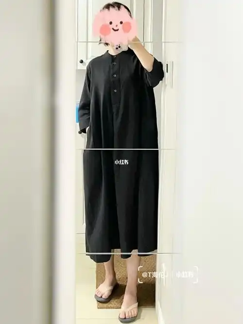 ootd|muji双层纱织连衣裙_ootd_连衣裙_无印良品怎么样_裙子_muji