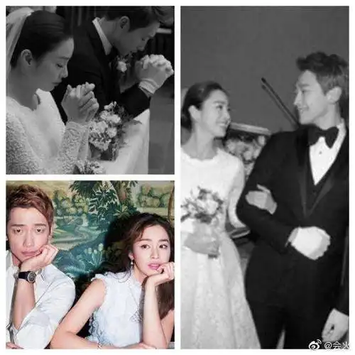 金泰熙和rain的正面全身彩色结婚照首次公开zt