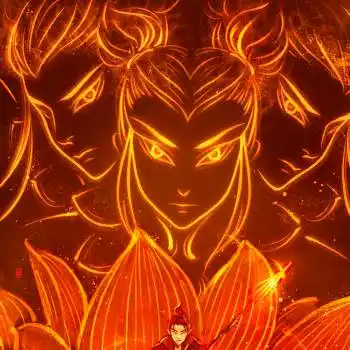 哪吒重生李云祥绘画作品