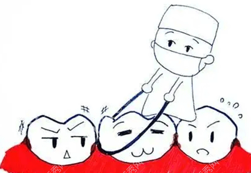 医生拔牙漫画图片