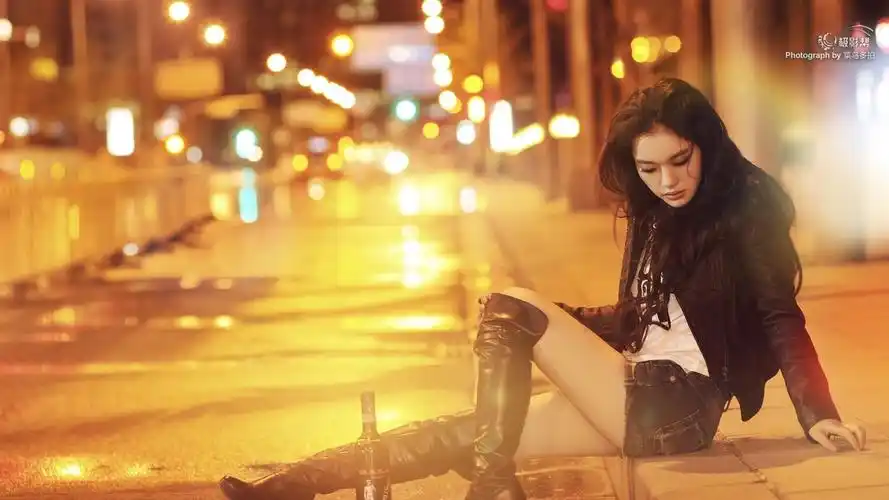 潮流时尚女孩,高清图片,电脑桌面-壁纸族