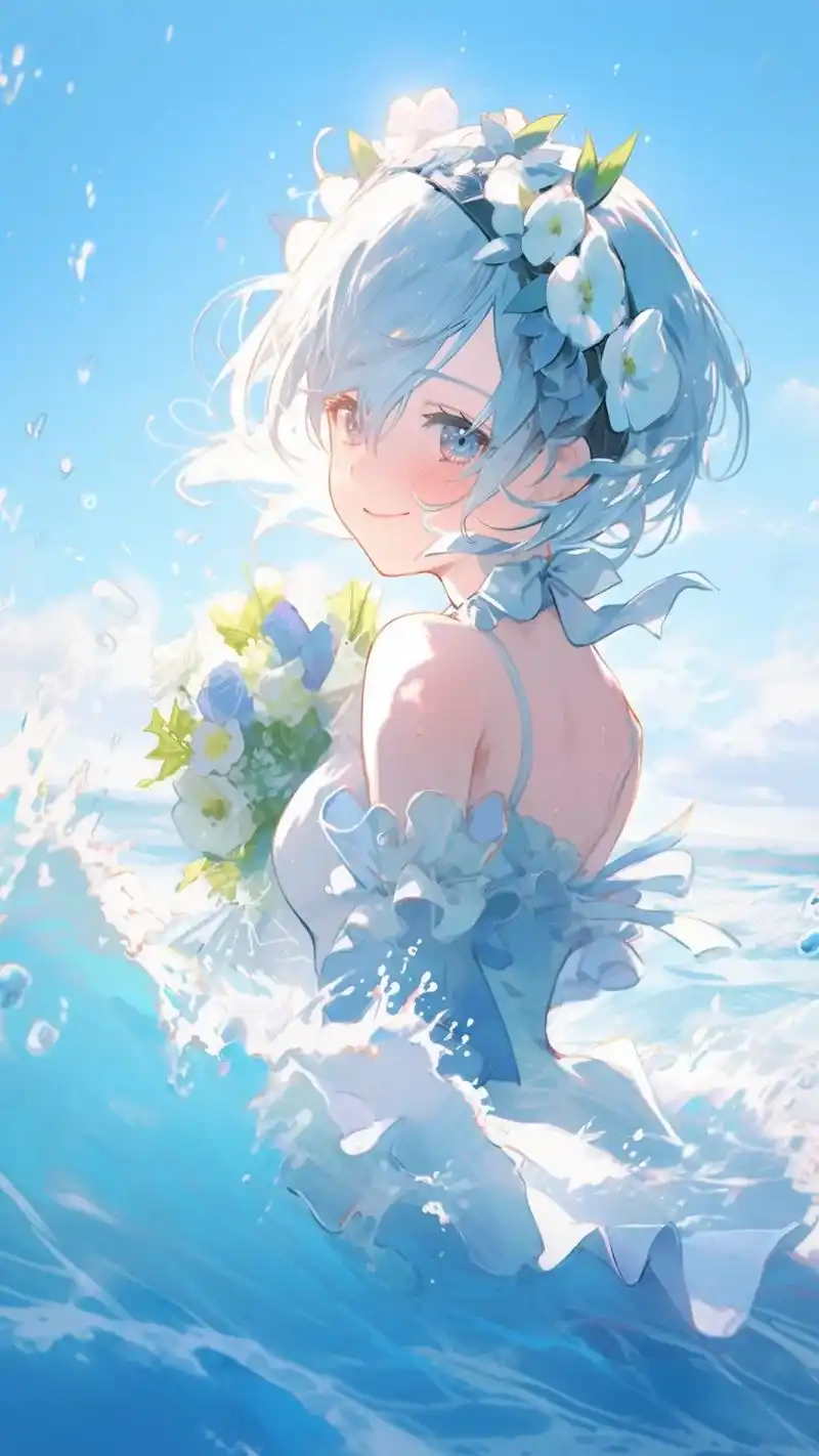 【re:从零开始的异世界生活】蕾姆.精美壁纸丨ai绘画丨mi - 抖音