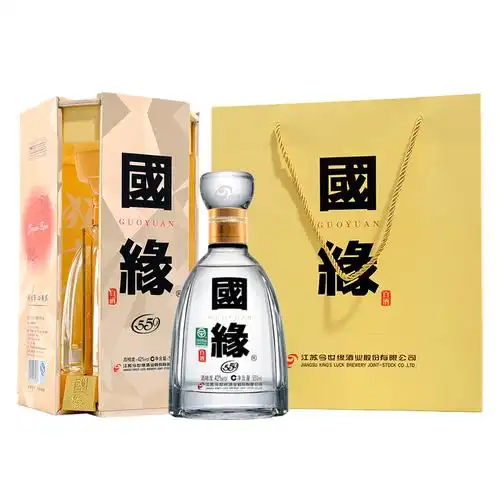 年货【厂家自营】今世缘 42度国缘四开550ml单瓶装年货