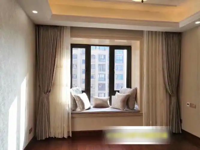 飘窗窗帘怎么挂好看飘窗窗帘效果图展示