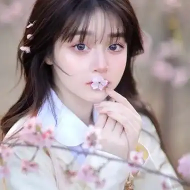 女生真人头像仙气十足